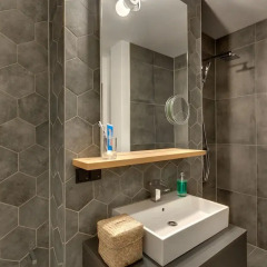 Отель Astoria Hotel Berlin Германия, Берлин - 1 отзыв об отеле, цены и фото номеров - забронировать отель Astoria Hotel Berlin онлайн ванная