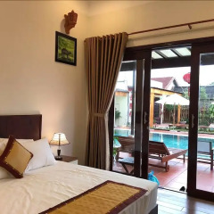 Отель Ha My Beachside Villa Hoian комната для гостей фото 3