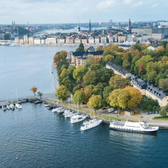 Отель SKEPPSHOLMEN Стокгольм приотельная территория