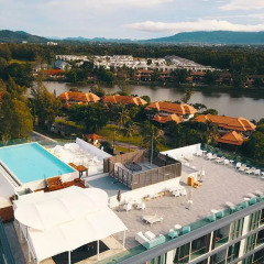 Отель Oceanstone 605 бассейн