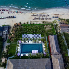 Отель Hoi An Silk Village Resort & Spa пляж