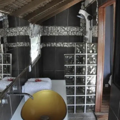 Отель Le Crusoe Французская Полинезия, Бора-Бора - отзывы, цены и фото номеров - забронировать отель Le Crusoe онлайн ванная фото 2
