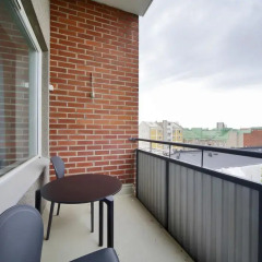 Апартаменты Forenom Serviced Apartments Helsinki Lapinlahdenkatu балкон