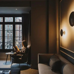 Отель El Moderne Hotel Испания, Хихон - отзывы, цены и фото номеров - забронировать отель El Moderne Hotel онлайн интерьер отеля фото 2