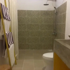 Отель An Bang Sunrise Beach Bungalow ванная фото 2