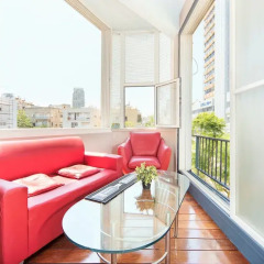 Sea N'Rent - 55 Pinsker Tel Aviv Израиль, Тель-Авив - отзывы, цены и фото номеров - забронировать отель Sea N'Rent - 55 Pinsker Tel Aviv онлайн балкон