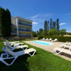 Отель Apartaments Terraza - Santa Maria Испания, Курорт Росес - отзывы, цены и фото номеров - забронировать отель Apartaments Terraza - Santa Maria онлайн бассейн