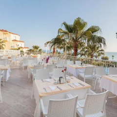 Iz Flower Side Beach Hotel All Inclusive Турция, Сиде - отзывы, цены и фото номеров - забронировать отель Iz Flower Side Beach Hotel All Inclusive онлайн питание фото 2