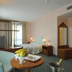 Отель Hostellerie Du Cheval Blanc Аоста в номере фото 2