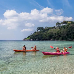 Отель Thavorn Beach Village Resort & Spa Phuket Таиланд, Пхукет - 4 отзыва об отеле, цены и фото номеров - забронировать отель Thavorn Beach Village Resort & Spa Phuket онлайн приотельная территория фото 2