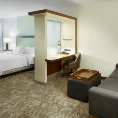 Отель SpringHill Suites by Marriott Columbus OSU США, Колумбус - отзывы, цены и фото номеров - забронировать отель SpringHill Suites by Marriott Columbus OSU онлайн комната для гостей фото 4