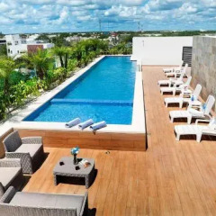 Отель Opal Suites Мексика, Плая-дель-Кармен - отзывы, цены и фото номеров - забронировать отель Opal Suites онлайн бассейн фото 2