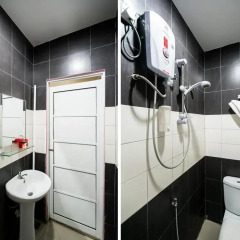 Отель Oyo 191 Ml Inn Hotel Малайзия, Куала-Лумпур - отзывы, цены и фото номеров - забронировать отель Oyo 191 Ml Inn Hotel онлайн ванная фото 2