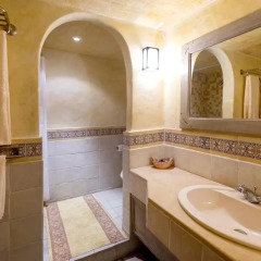 Отель Baya Beach Aqua Park Resort & Thalasso Тунис, Мидун - отзывы, цены и фото номеров - забронировать отель Baya Beach Aqua Park Resort & Thalasso онлайн ванная