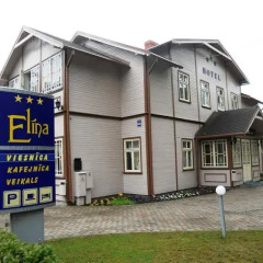 Отель Elīna Юрмала вид на фасад