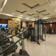 Voyage Belek Golf & Spa Турция, Белек - 9 отзывов об отеле, цены и фото номеров - забронировать отель Voyage Belek Golf & Spa - All Inclusive онлайн фитнесс-зал фото 3