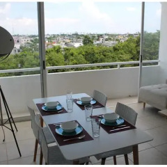 Апартаменты Very comfortable modern apartment 6 people балкон