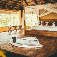 Отель Yala Safari Camping ванная фото 2