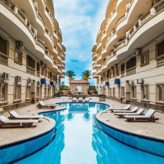 Отель Nour Plaza Hurghada спортивное сооружение