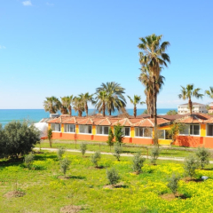 Alis Hotel Enjoy Club Турция, Аланья - отзывы, цены и фото номеров - забронировать отель Alis Hotel Enjoy Club онлайн пляж