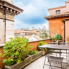 Отель Locazione Turistica Pantheon Panoramic Terrace