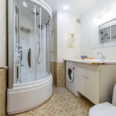 Гостиница CapitalFlat on Bytlerova в Санкт-Петербурге отзывы, цены и фото номеров - забронировать гостиницу CapitalFlat on Bytlerova онлайн Санкт-Петербург ванная