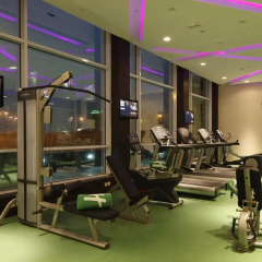 Отель Holiday Inn Meydan фитнесс-зал фото 2