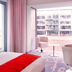 Отель art'otel cologne, by Park Plaza Германия, Кёльн - 4 отзыва об отеле, цены и фото номеров - забронировать отель art'otel cologne, by Park Plaza онлайн комната для гостей фото 5