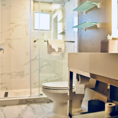 Отель Churchill Hotel Near Embassy Row США, Вашингтон - отзывы, цены и фото номеров - забронировать отель Churchill Hotel Near Embassy Row онлайн ванная фото 2
