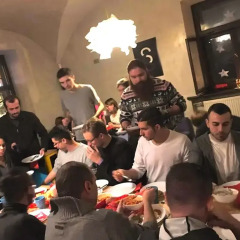 Oki Doki Old Town Hostel Варшава гостиничный бар
