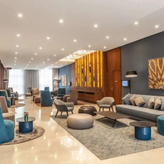 Отель Hilton Garden Inn Dubai Al Jadaf Culture Village интерьер отеля фото 2