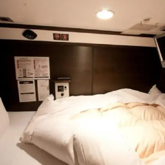 Resort Capsule Hotel Well Cabin Fukuoka Nakasu (Male Only) Фукуока комната для гостей