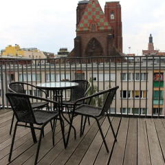 Апартаменты Lucky Apartments балкон
