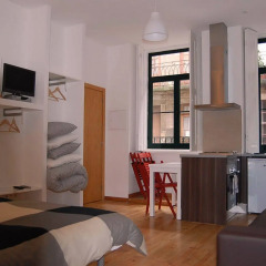 Отель Aparthotel Oporto Sol в номере