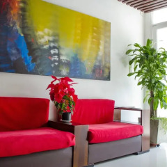 Отель Santa Monica Alta Hotel Boutique Колумбия, Кали - отзывы, цены и фото номеров - забронировать отель Santa Monica Alta Hotel Boutique онлайн интерьер отеля