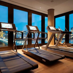 Отель Hyatt Regency Düsseldorf Германия, Дюссельдорф - отзывы, цены и фото номеров - забронировать отель Hyatt Regency Düsseldorf онлайн фитнесс-зал фото 4