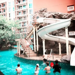Отель Atlantis Condo Pattaya by Panissara Таиланд, Паттайя - отзывы, цены и фото номеров - забронировать отель Atlantis Condo Pattaya by Panissara онлайн бассейн фото 3