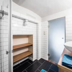 Отель Erzsébet Apartmanok ванная фото 2