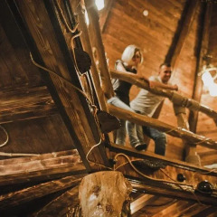 Гостиница Kolyba Opryshkiv Хуст интерьер отеля