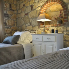 Отель Halkidiki Luxurious Stonehouses удобства в номере