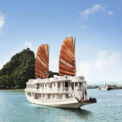 Отель Rosa Cruise Halong пляж