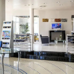 Отель Savoia Hotel Rimini Италия, Римини - 7 отзывов об отеле, цены и фото номеров - забронировать отель Savoia Hotel Rimini онлайн интерьер отеля фото 2
