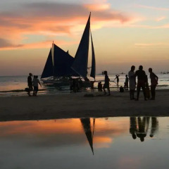 Отель Blue Coral Resort Boracay бассейн
