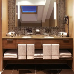 Отель Hôtel Le Savoy Méribel ванная