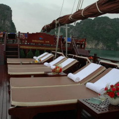 Отель Dragon Pearl Junk Halong бассейн