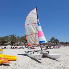 Отель Hôtel Golf Beach Тунис, Мидун - отзывы, цены и фото номеров - забронировать отель Hôtel Golf Beach онлайн спортивное сооружение