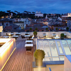 The First Luxury Art Hotel Roma балкон