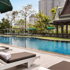 Отель Le Royal Meridien, Plaza Athenee Bangkok Бангкок бассейн фото 3