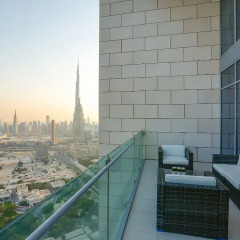 Отель Kennedy Towers Burj Daman балкон