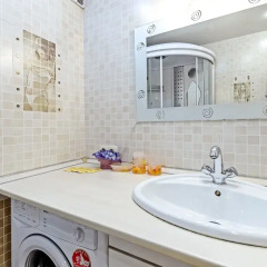 Гостиница CapitalFlat on Bytlerova в Санкт-Петербурге отзывы, цены и фото номеров - забронировать гостиницу CapitalFlat on Bytlerova онлайн Санкт-Петербург ванная фото 2